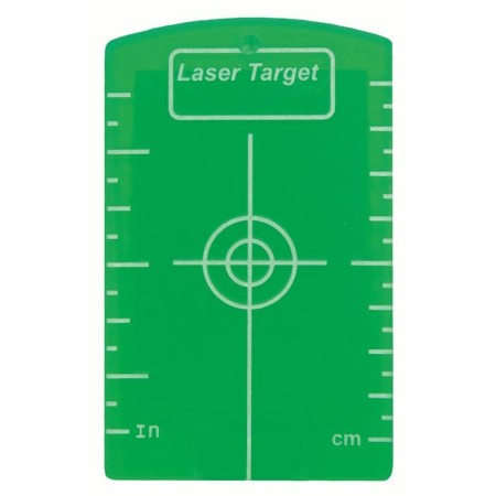 Laserliner Plaque cible aimantée verte
