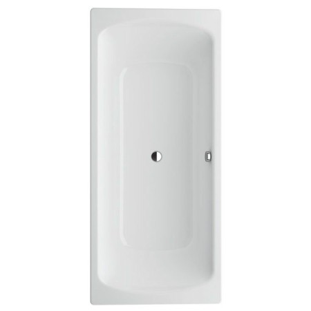 Roca Baignoire en acier Steel Duo 180 rectangulaire 180 x 80 cm