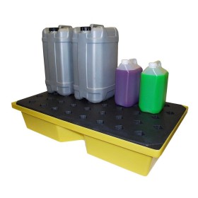 WOLFBAG 63-Liter-Auffangwanne mit Gitterrost