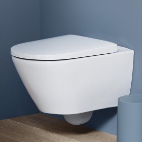Ensemble WC suspendu Duravit D-Neo Rimless, avec Durafix