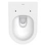 Ensemble WC suspendu Duravit D-Neo Rimless, avec Durafix - vue technique
