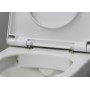 Ensemble WC suspendu Duravit D-Neo Rimless, avec Durafix - vue détaillée