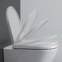 Ensemble WC suspendu Duravit D-Neo Rimless, avec Durafix