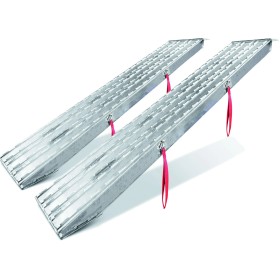 Mauderer Verladerampe paar Schwerlast-Schiene XOL 605mm breit (Endkopf mit Wulst) Länge 2500mm
