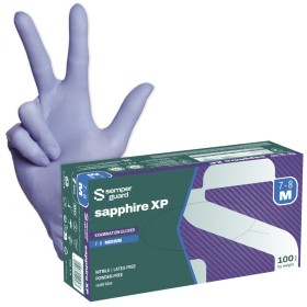 1 karton (10pack x 100stk.) Semperguard® Nitril Einweghandschuhe puderfrei