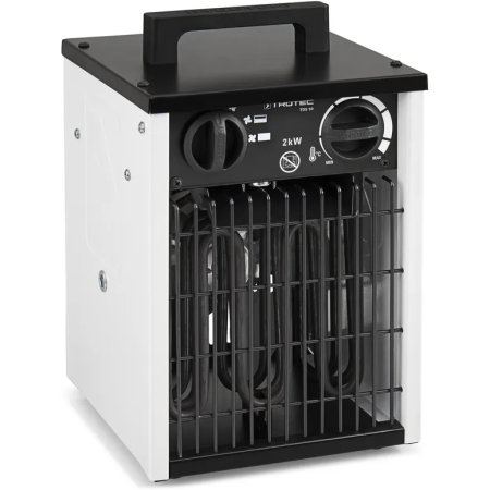 Trotec Heizlüfter 2 kW TDS 10 – Kompakter Heizlüfter für Werkstatt und Garage