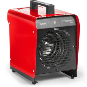Trotec Heizlüfter 3 kW TDS 19 E – Elektrischer Heizlüfter für schnelle Wärme