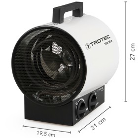 Heizlüfter 3 kW TDS 20 R – Robuster Baustellen-Heizlüfter mit Überhitzungsschutz