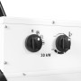 Trotec Termoventilatore 30 kW TDS 120 R – cannone ad aria calda per l'industria e le officine - vista tecnica