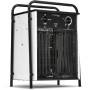 Trotec Termoventilatore 22 kW TDS 100 – cannone ad aria calda ad alte prestazioni per ambienti di grandi - vista tecnica