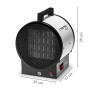 Trotec Keramik-Heizlüfter 3 kW TDS 20 M – PTC-Heizlüfter für Garage, Keller oder Büro - Detailansicht