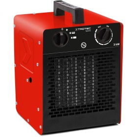 Trotec Termoventilatore in ceramica 3 kW TDS 20 C – Termoventilatore in ceramica per uso mobile