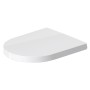Duravit ME par Starck Ensemble de WC suspendu Rimless avec HygieneGlaze et HygieneFlush - vue technique