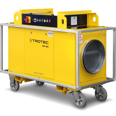 Trotec Heizlüfter 40 kW TEH 300 – Hochleistungs-Heizluftkanone mit Luftschlauchanschluss