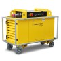 Trotec Heizlüfter 40 kW TEH 300 – Hochleistungs-Heizluftkanone mit Luftschlauchanschluss - technische Ansicht