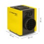 Trotec Termoventilatore 2.5 kW Termoventilatore professionale compatto con alloggiamento robusto - vista dettagliata