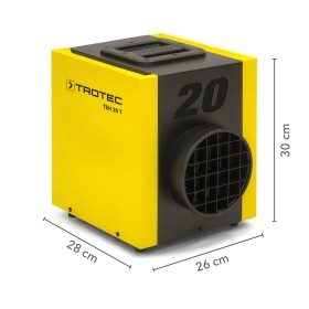Termoventilatore 2.5 kW Termoventilatore professionale compatto con alloggiamento robusto