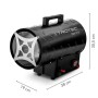 Trotec Ventilatore per riscaldamento a gas 10 kW TGH 11 - vista dettagliata