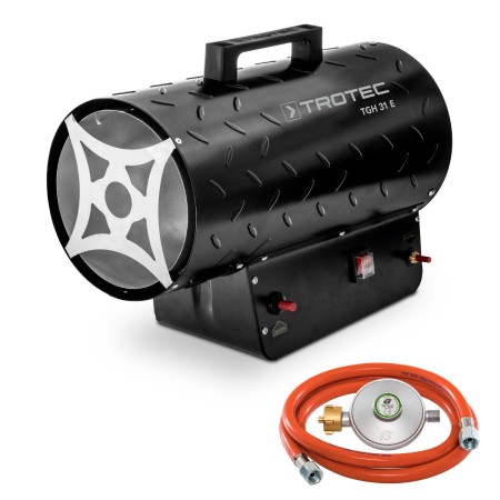 Trotec Gasheizgebläse 30 kW TGH 31 E – Starkes Gasheizgebläse mit Zündsicherung
