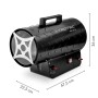 Trotec Chauffage soufflant à gaz 30 kW TGH 31 E – Chauffage soufflant à gaz puissant avec protection - photo produit