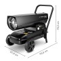 Trotec Direkt-Ölheizgebläse 30 kW IDX 31 D – Diesel-Heizgebläse mit integriertem Tank - Detailansicht