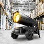 Trotec Direkt-Ölheizgebläse 50 kW IDX 50 D – Starkes Diesel-Heizgebläse für Industrieeinsatz - technische Ansicht