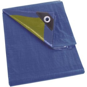 Signa Bâche en tissu 140g/m² imperméable, bâche de protection, très résistante
