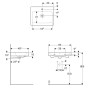 Lavabo Geberit iCon 60 cm