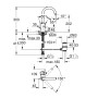 Robinet de lavabo monocommande GROHE Eurosmart Cosmopolitan taille L - vue détaillée