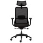 Mayer Bürostuhl, 2481_KS Stoff schwarz, Gestell schwarz - Detailansicht