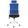 Mayer Bürostuhl mySTUDIO, 2377 502 Stoff blau, Gestell weiss - Detailansicht