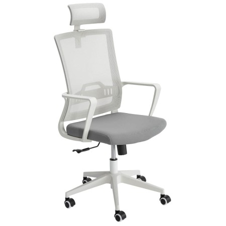 Chaise de bureau Mayer mySTUDIO, 2377 508, tissu gris, structure blanche