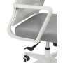 Sedia da ufficio Mayer mySTUDIO, 2377 508 tessuto grigio, struttura bianca - vista tecnica