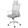 Chaise de bureau Mayer mySTUDIO, 2377 508, tissu gris, structure blanche - photo produit