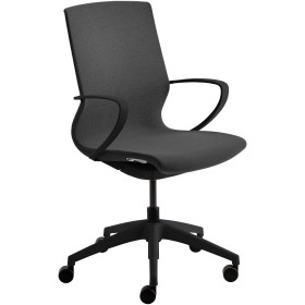 Sedia da ufficio Mayer myMORRIS, 2445 614, tessuto antracite, struttura nera