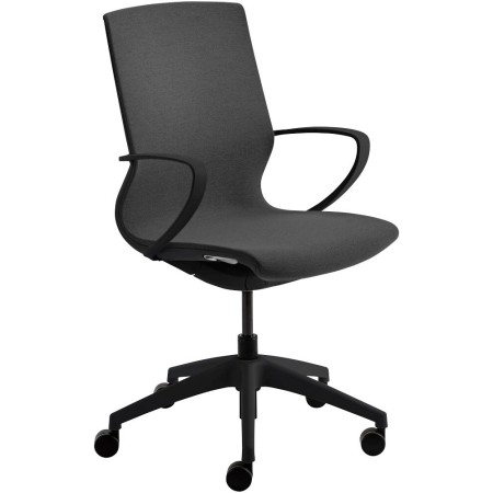 Sedia da ufficio Mayer myMORRIS, 2445 614, tessuto antracite, struttura nera
