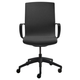 Chaise de bureau Mayer myMORRIS, 2445 614, tissu anthracite, structure noire