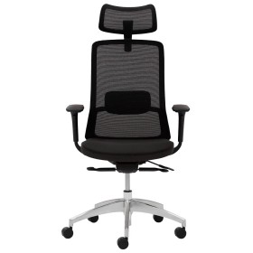 Mayer Bürostuhl, 2482_KS Stoff schwarz, Gestell alu