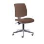 Chaise pivotante pour enfants Mayer myFLEXO, 2432 SO 26 485, tissu marron, structure grise