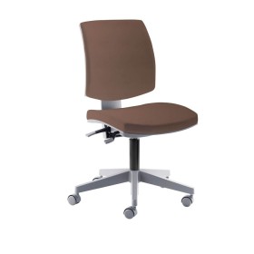 Chaise pivotante pour enfants Mayer myFLEXO, 2432 SO 26 485, tissu marron, structure grise