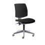 Mayer Kinderdrehstuhl myFLEXO, 2432 SO 26 487 Stoff schwarz, Gestell grau