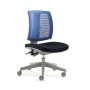 Sedia girevole per bambini Mayer myFLEXO, 2432 502 tessuto blu, struttura grigio