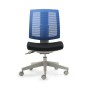 Mayer Kinderdrehstuhl myFLEXO, 2432 502 Stoff blau, Gestell grau - Detailansicht
