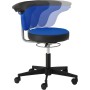 Sedia girevole da ufficio Mayer myTORRO SIT, blu scuro, nero - vista tecnica