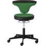 Sedia girevole da ufficio Mayer myTORRO SIT, verde scuro, nero - vista dettagliata