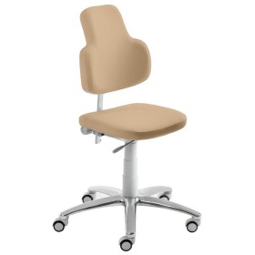 Fauteuil de bureau pivotant beige Mayer myMAX