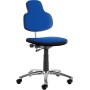 Fauteuil de bureau pivotant Mayer myMAX, bleu moyen, noir