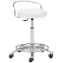 Mayer Arbeitshocker 1253 30582 weiss Kunstleder