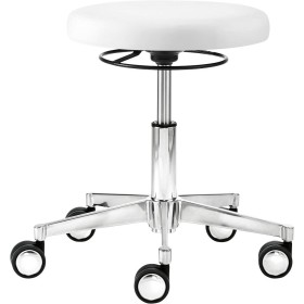 Tabouret de travail Mayer myXPERT - Maxi disque assise 1296 30 582 similicuir blanc