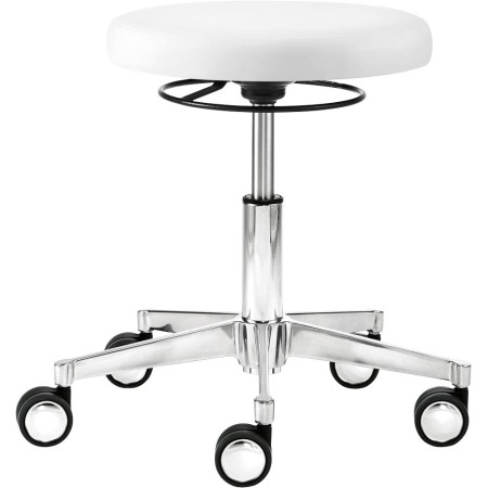 Tabouret de travail Mayer myXPERT - Maxi disque assise 1296 30 582 similicuir blanc